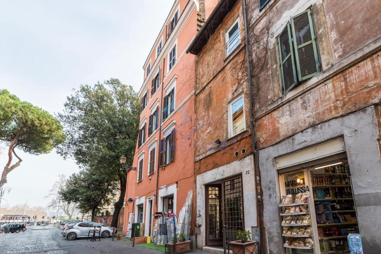 Cozy Entire Close To Piazza Trilussa Apartamento